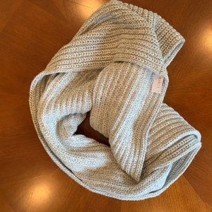 NWT Grey JCrew Knitted infinity Scarf